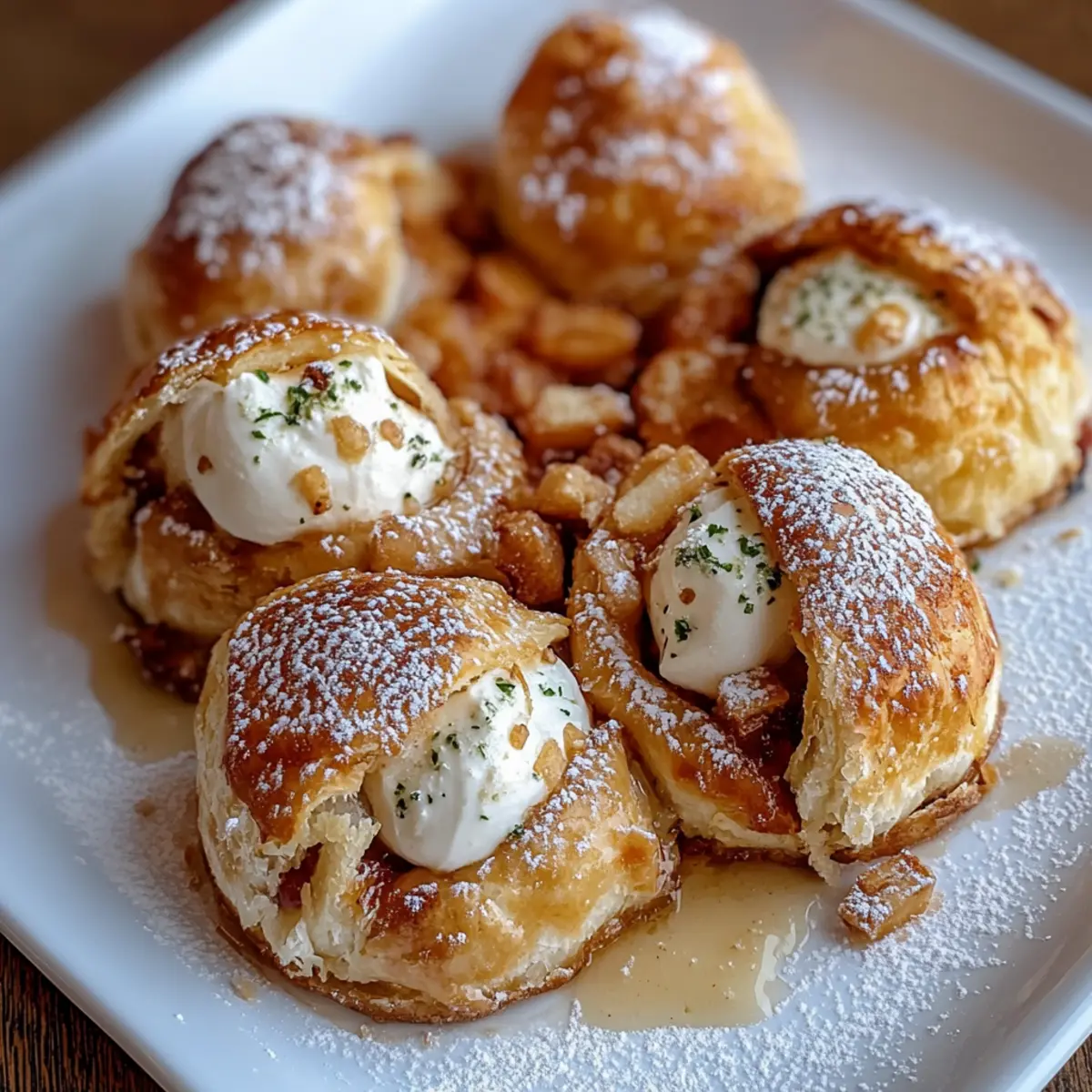 Air Fryer Apple Pie Bombs