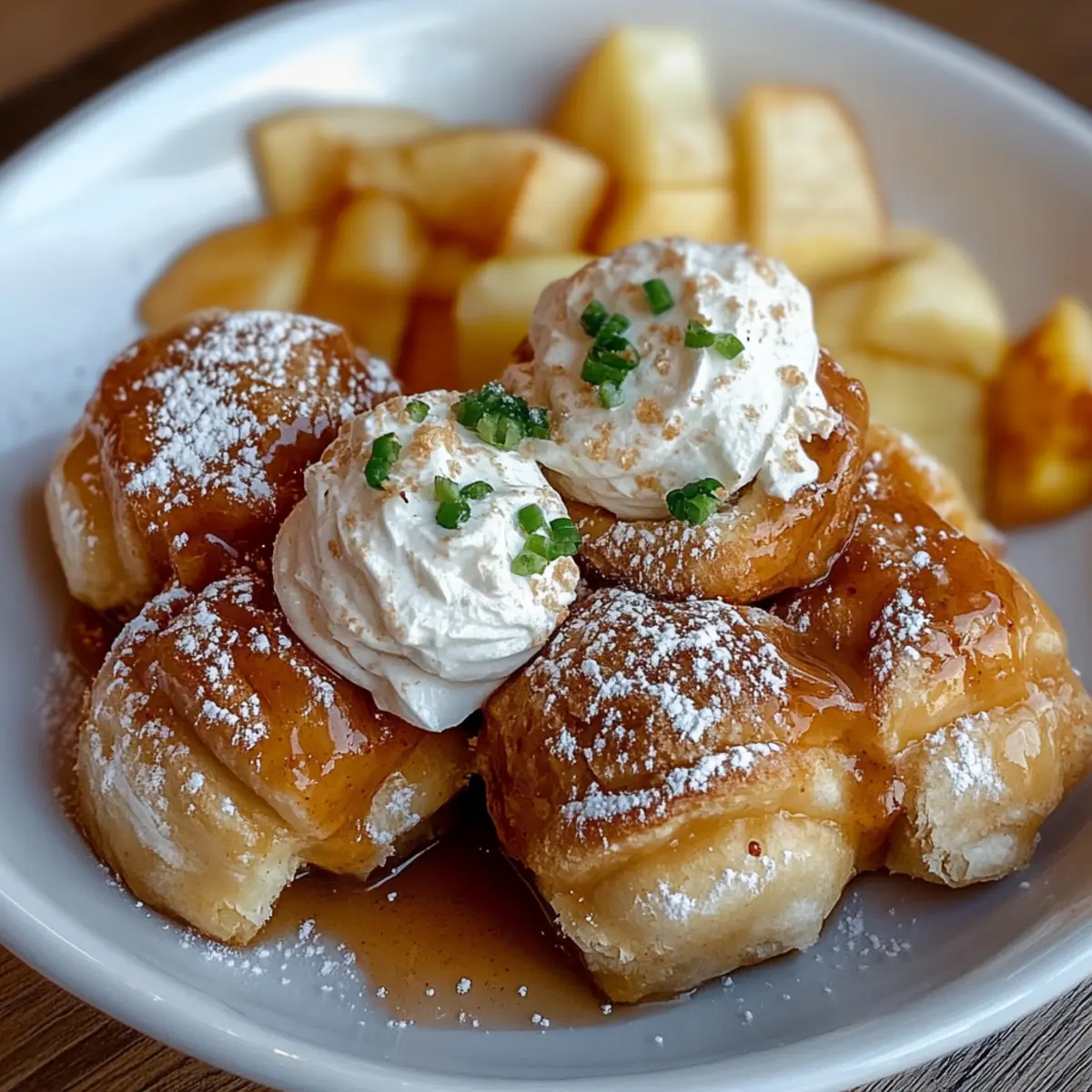 Air Fryer Apple Pie Bombs