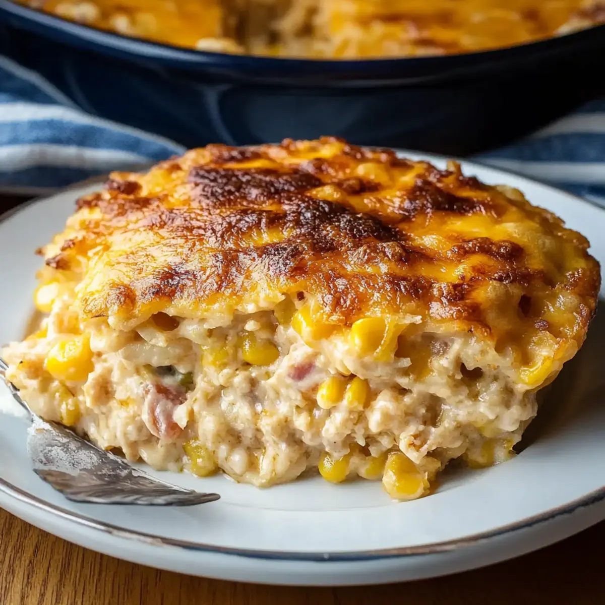 Amish Chicken Corn Casserole
