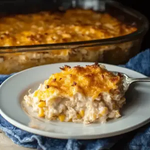 Amish Chicken Corn Casserole