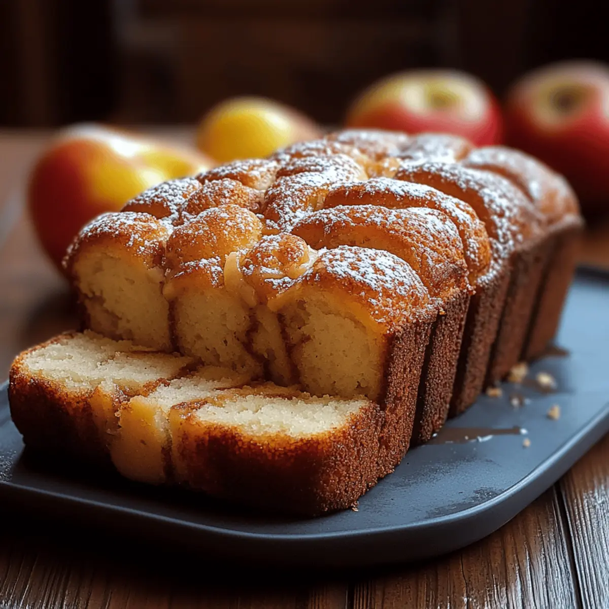 Apple Cider Cinnamon Bread