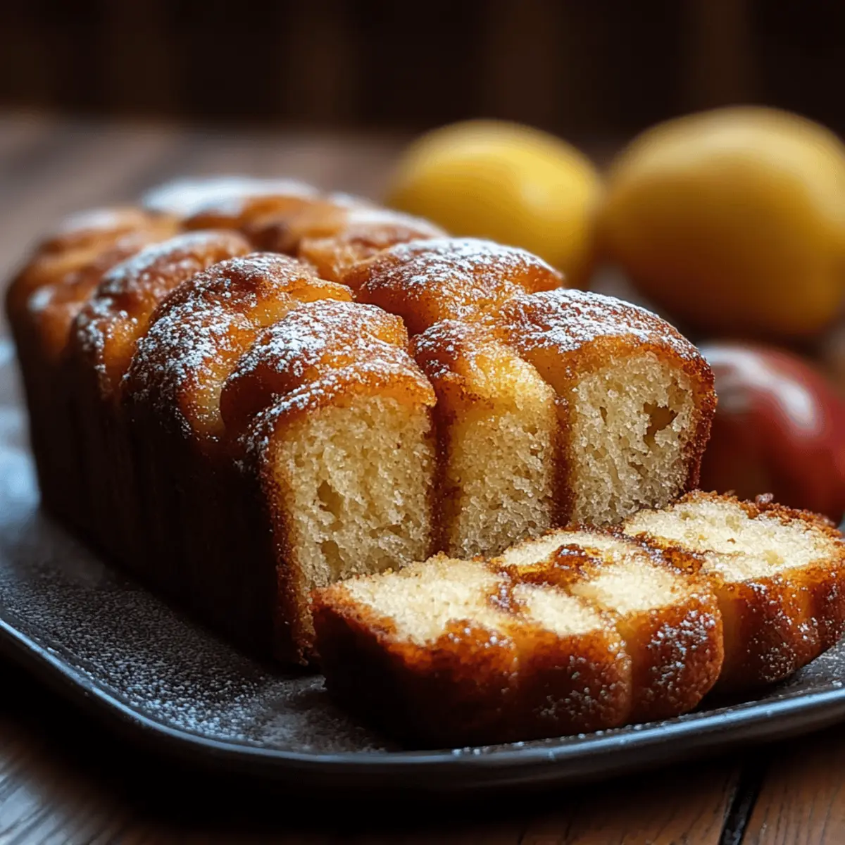 Apple Cider Cinnamon Bread