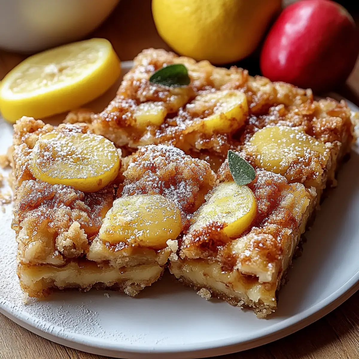 Apple Pie Bars