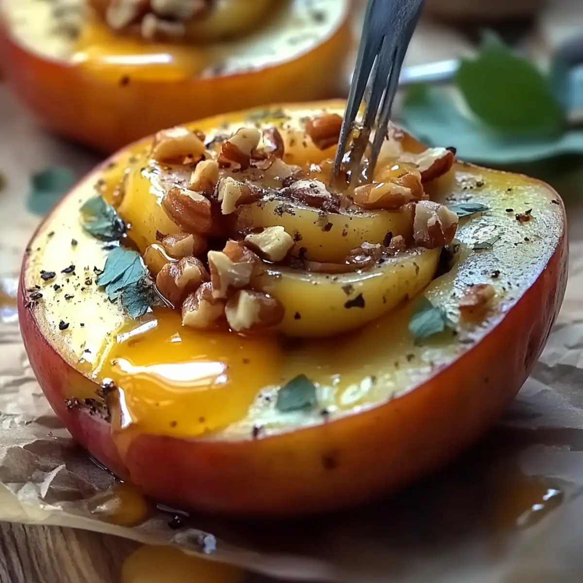 Blue Cheese Stuffed Pears