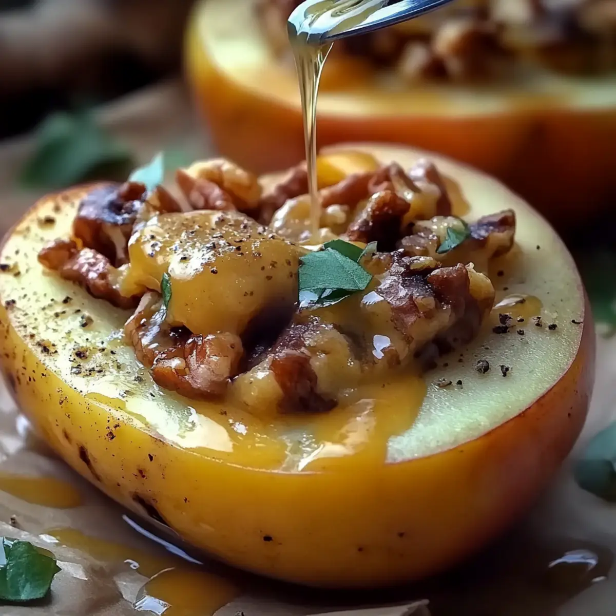 Blue Cheese Stuffed Pears