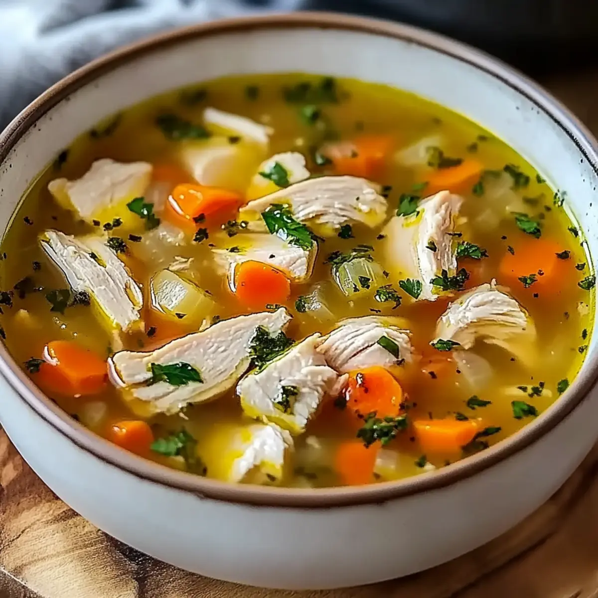 Bone Broth Chicken Soup