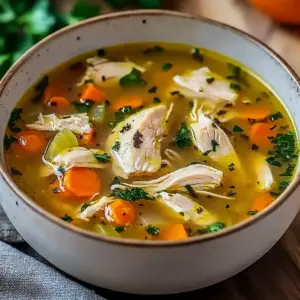 Bone Broth Chicken Soup