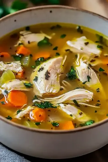 Bone Broth Chicken Soup