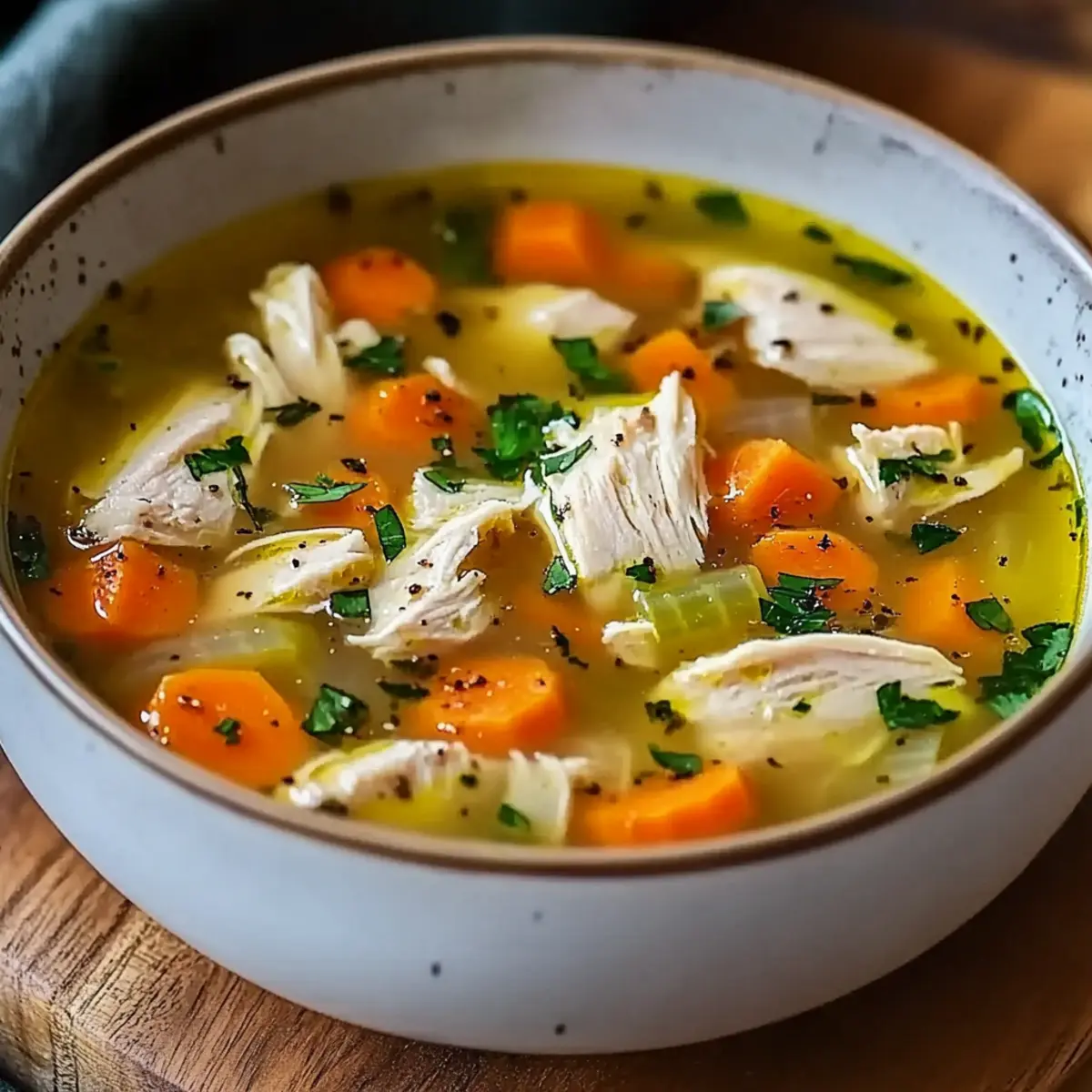 Bone Broth Chicken Soup