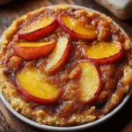 Brown Sugar Peach Cobbler