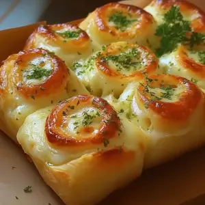 Buttery Cheese Garlic Rolls