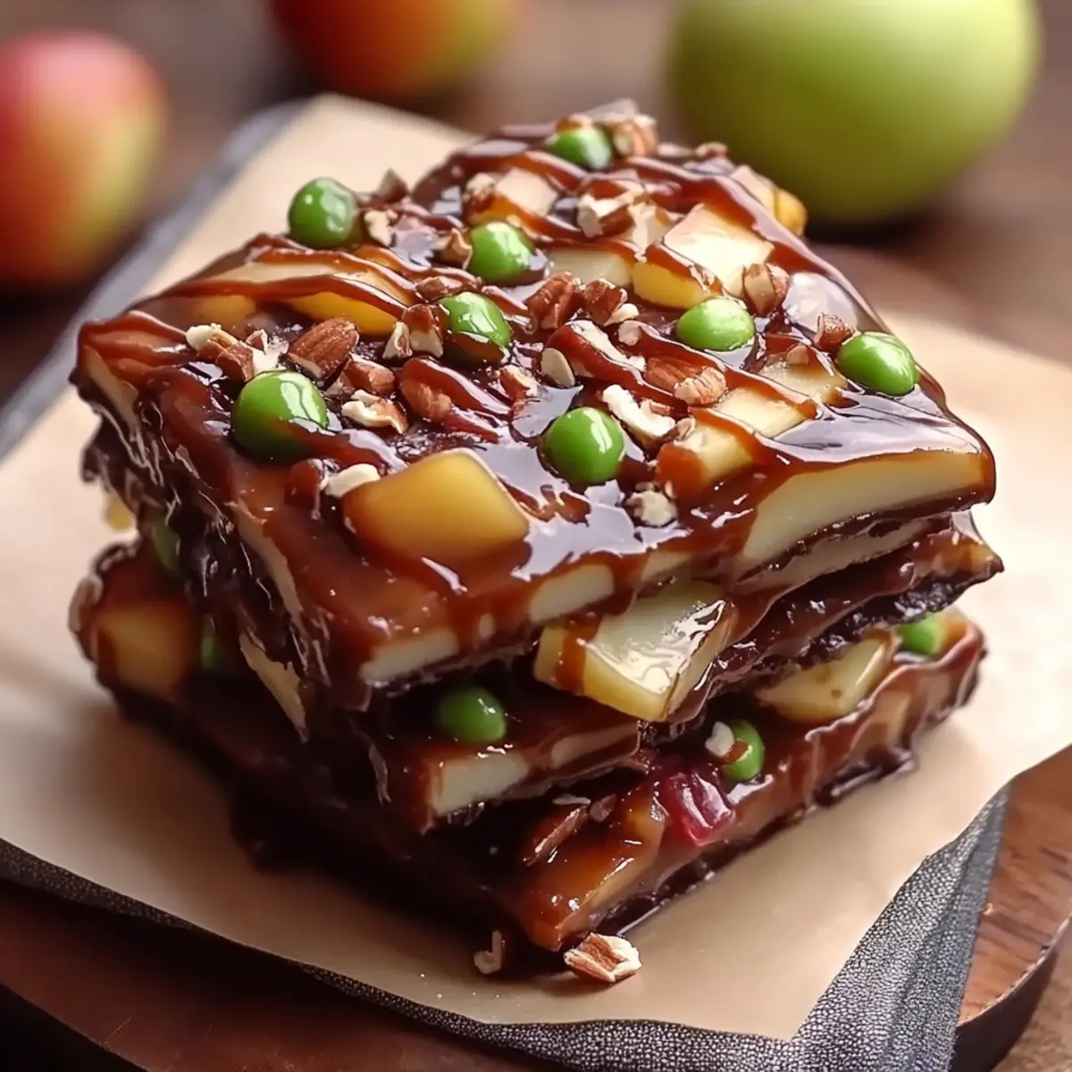 Caramel Apple Bark