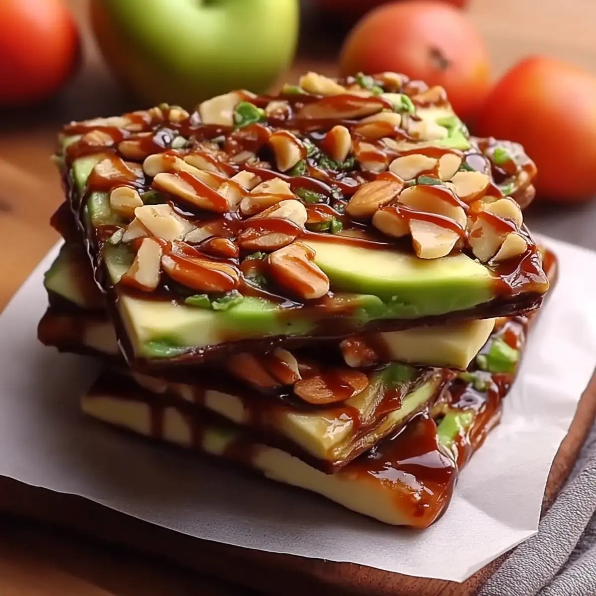 Caramel Apple Bark