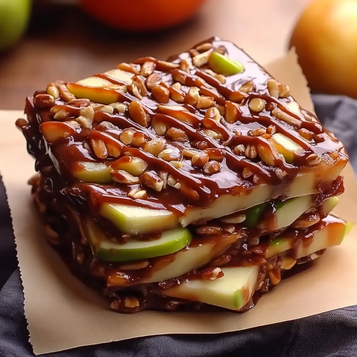 Caramel Apple Bark