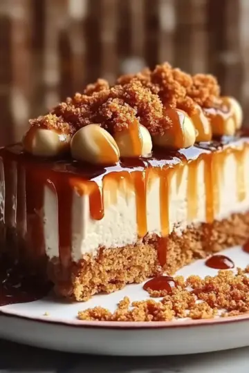 Caramel Apple Cheesecake Bars