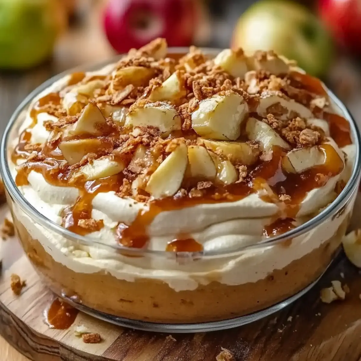 Caramel Apple Cheesecake Dip