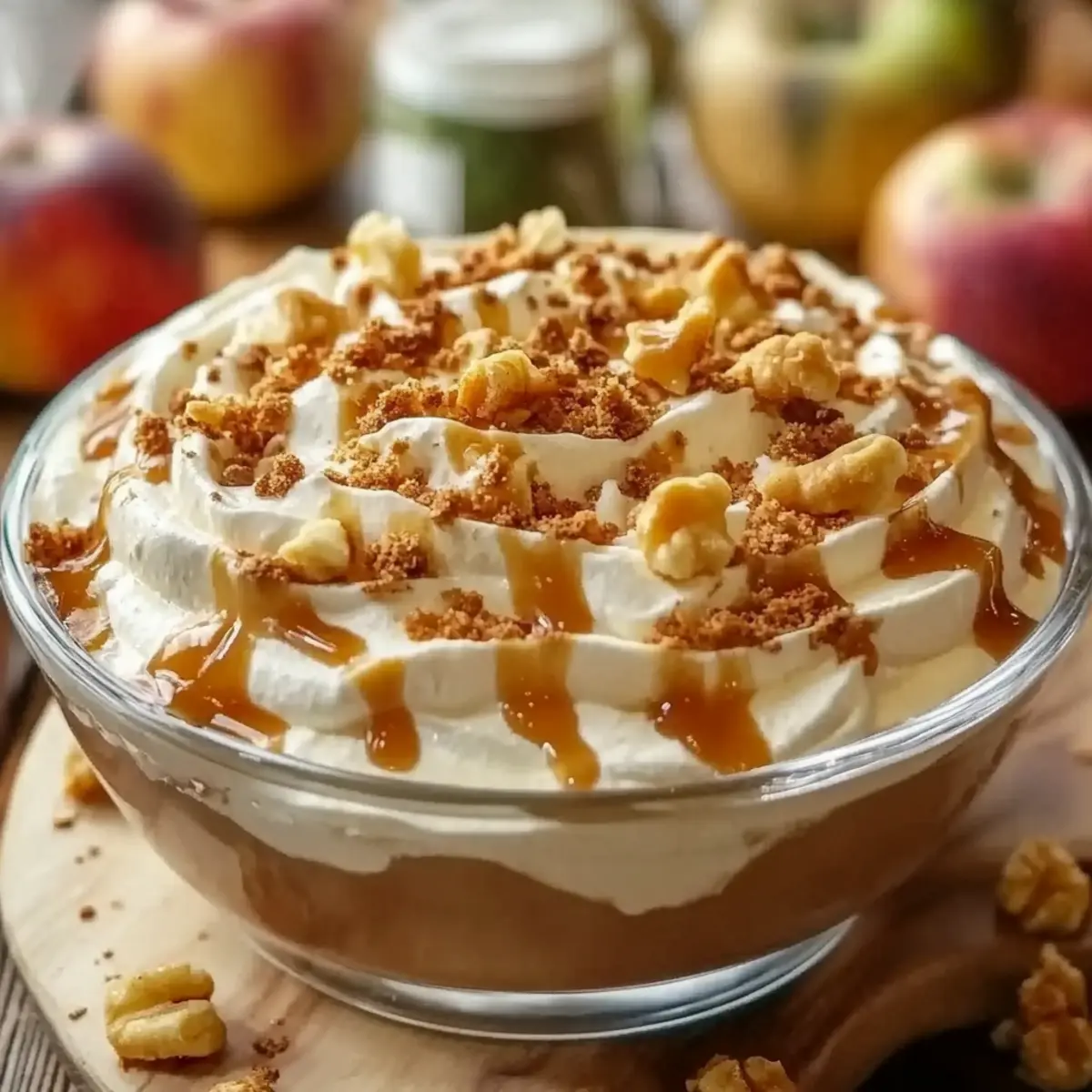 Caramel Apple Cheesecake Dip