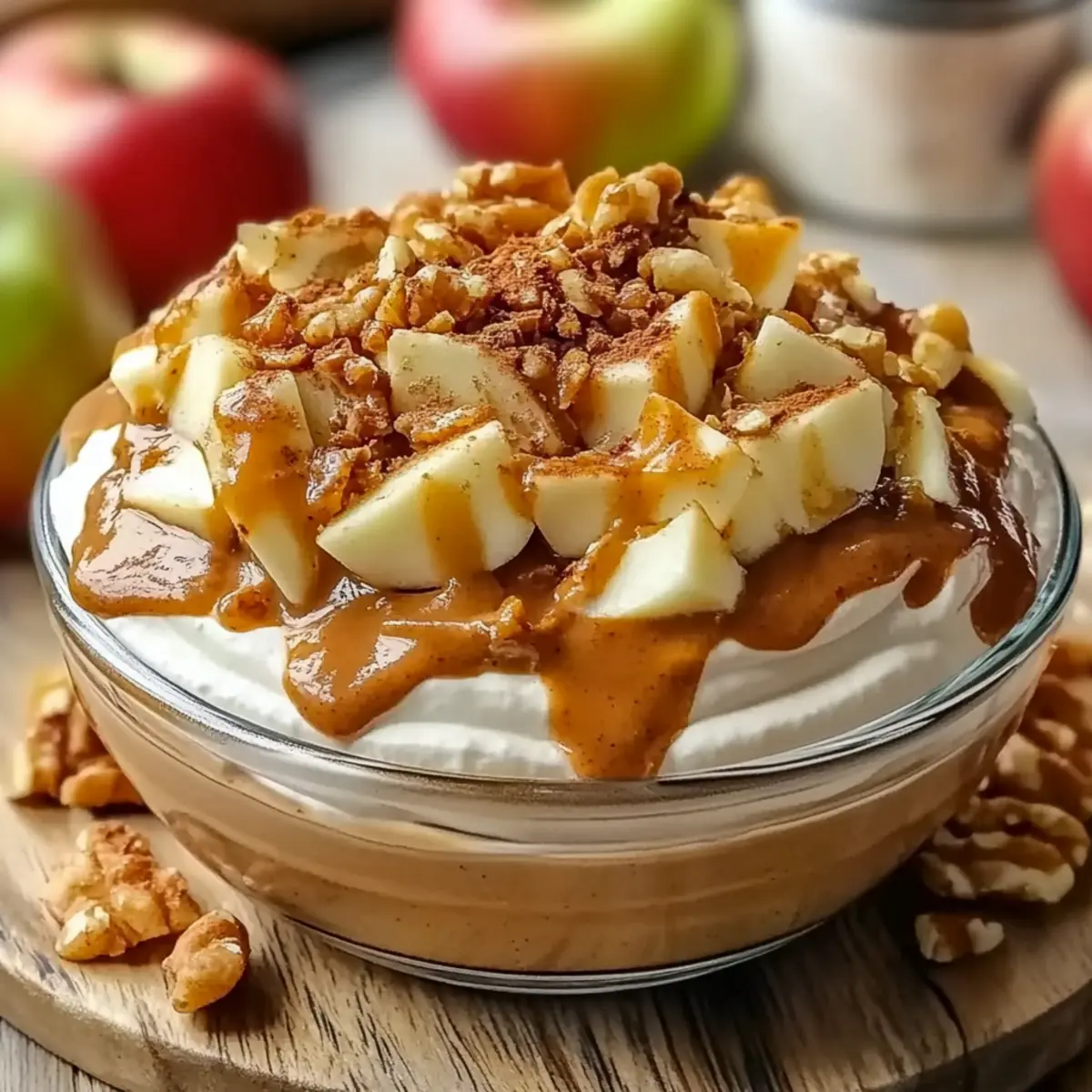 Caramel Apple Cheesecake Dip