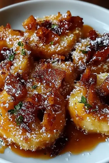 Caramelized Baked Apple Samoas