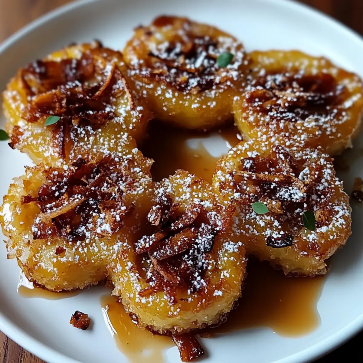 Caramelized Baked Apple Samoas