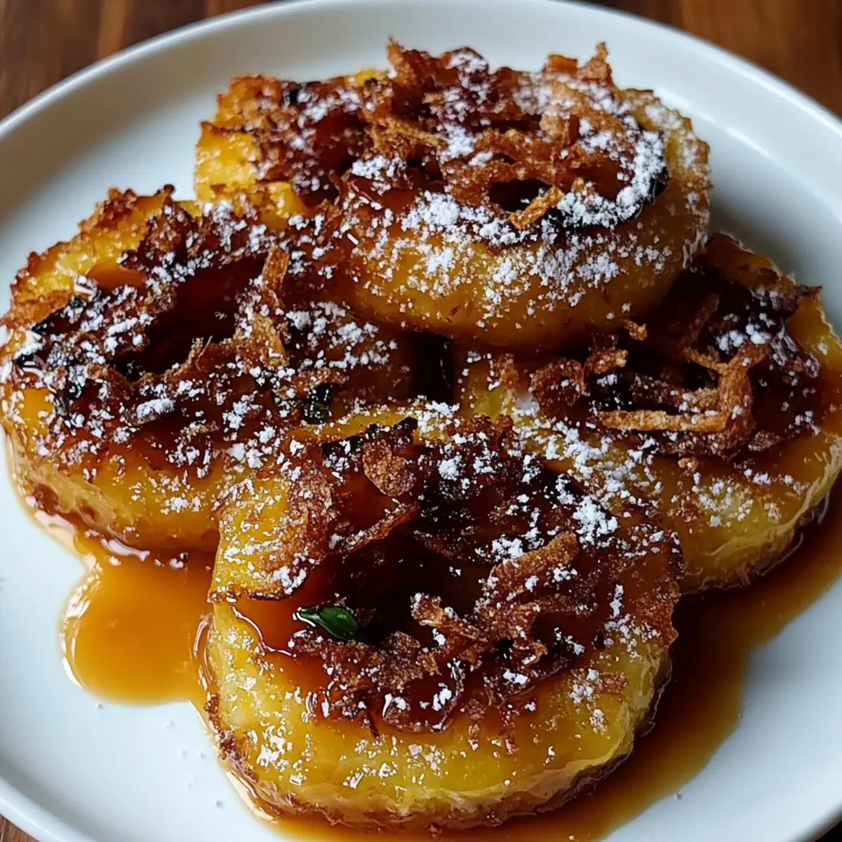 Caramelized Baked Apple Samoas