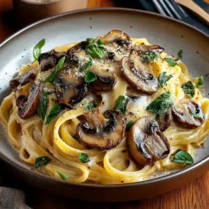 Caramelized Leek and Mushroom Gruyere Pasta