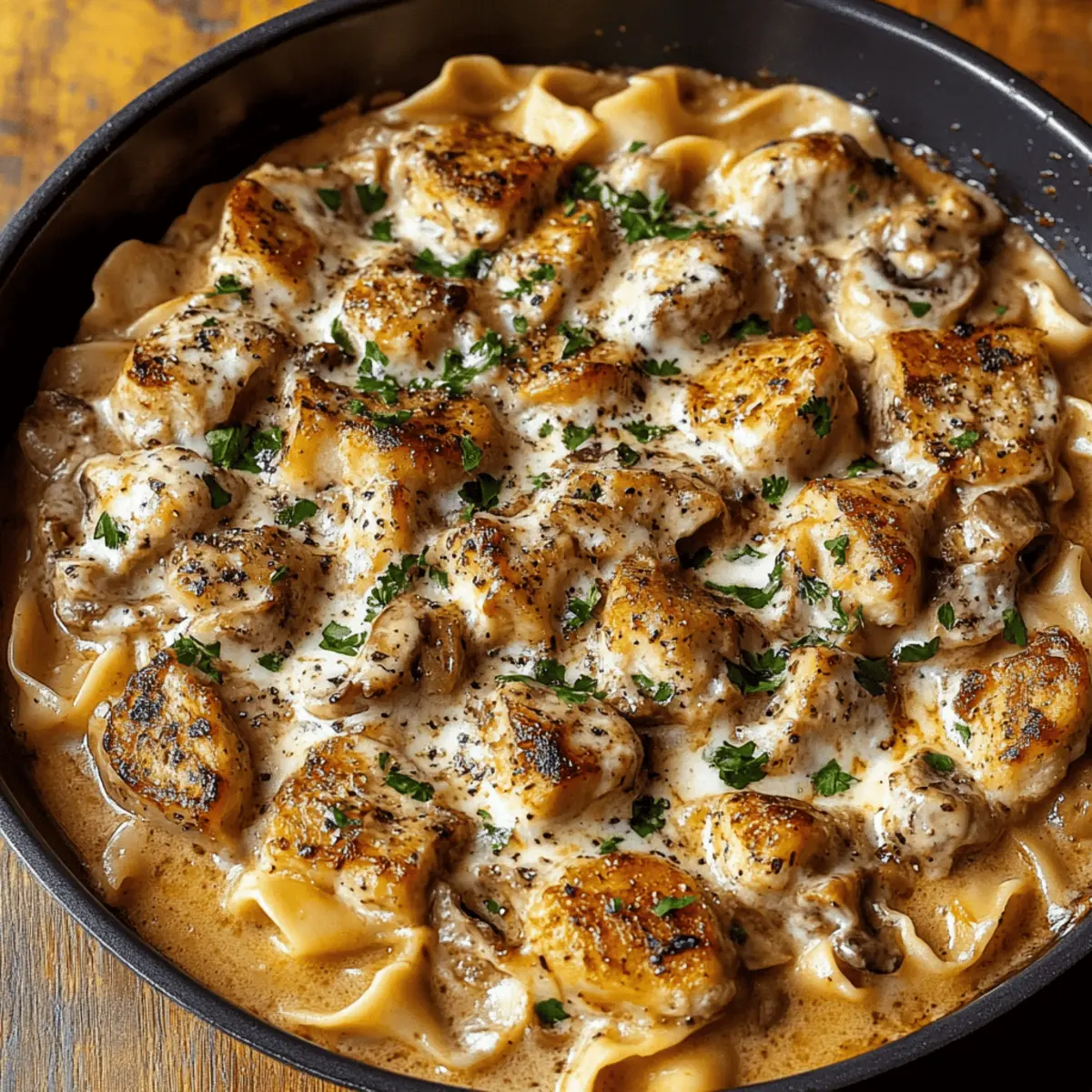 Chicken Stroganoff