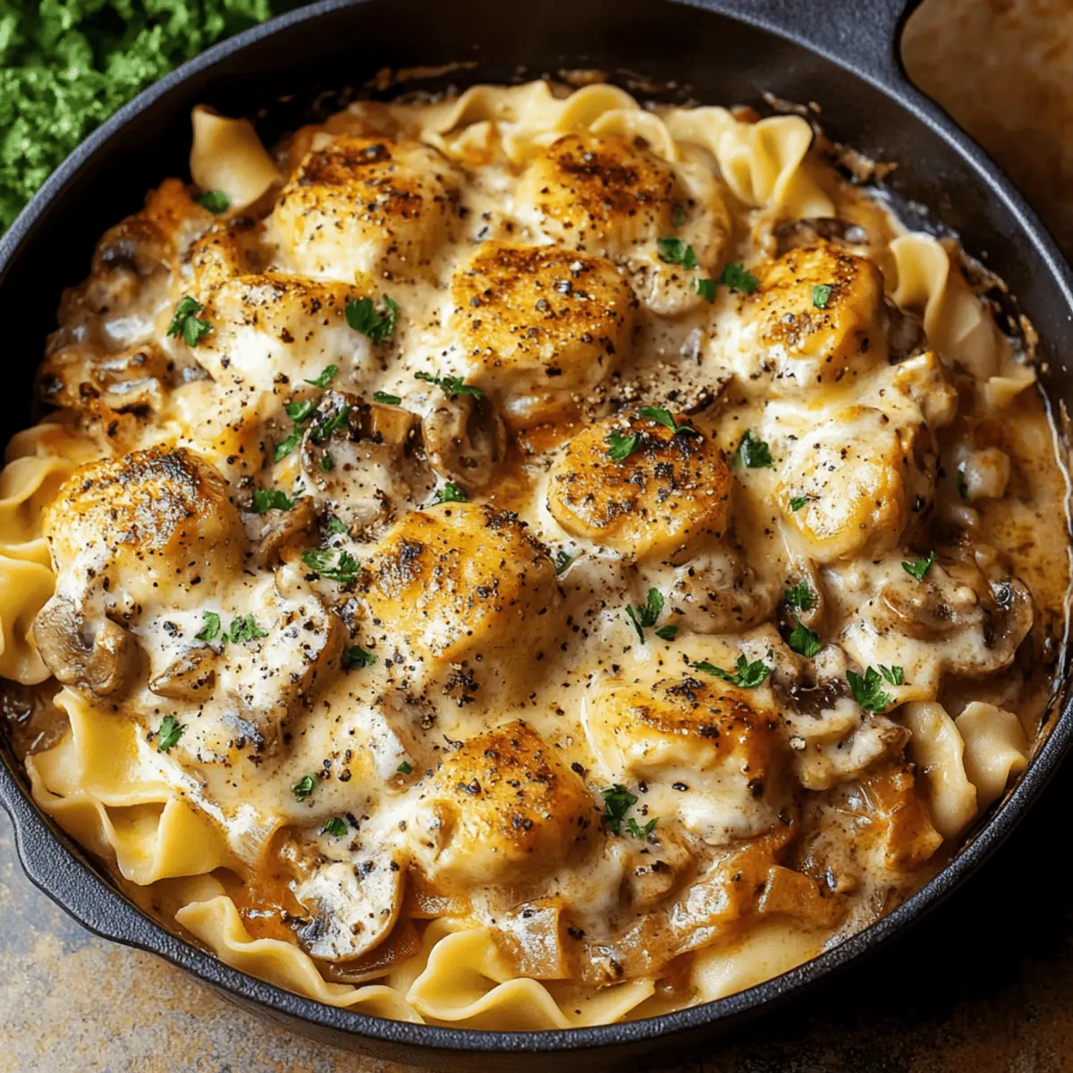 Chicken Stroganoff