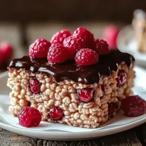 Chocolate Covered Cherry Rice Krispies