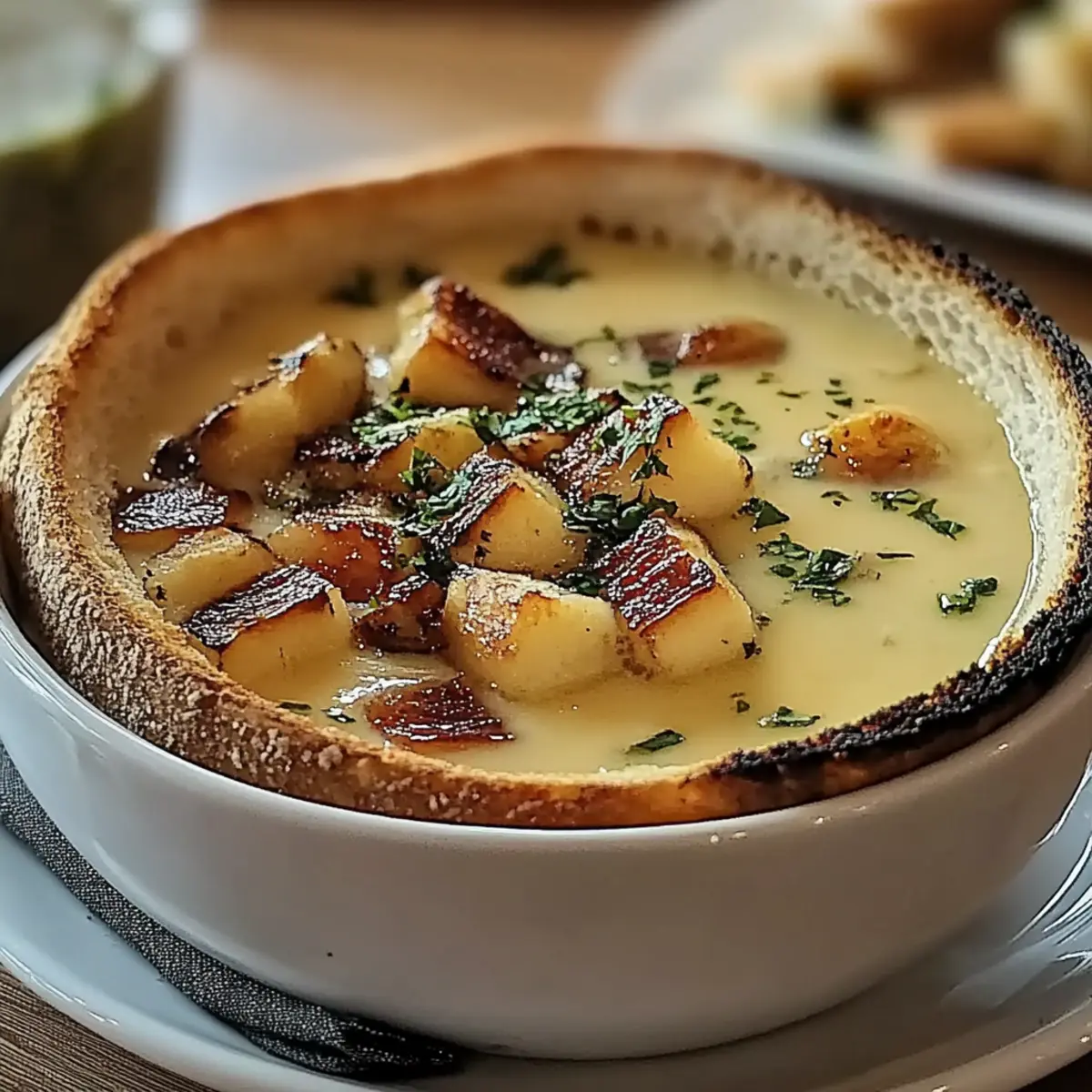 Country French Garlic Soup