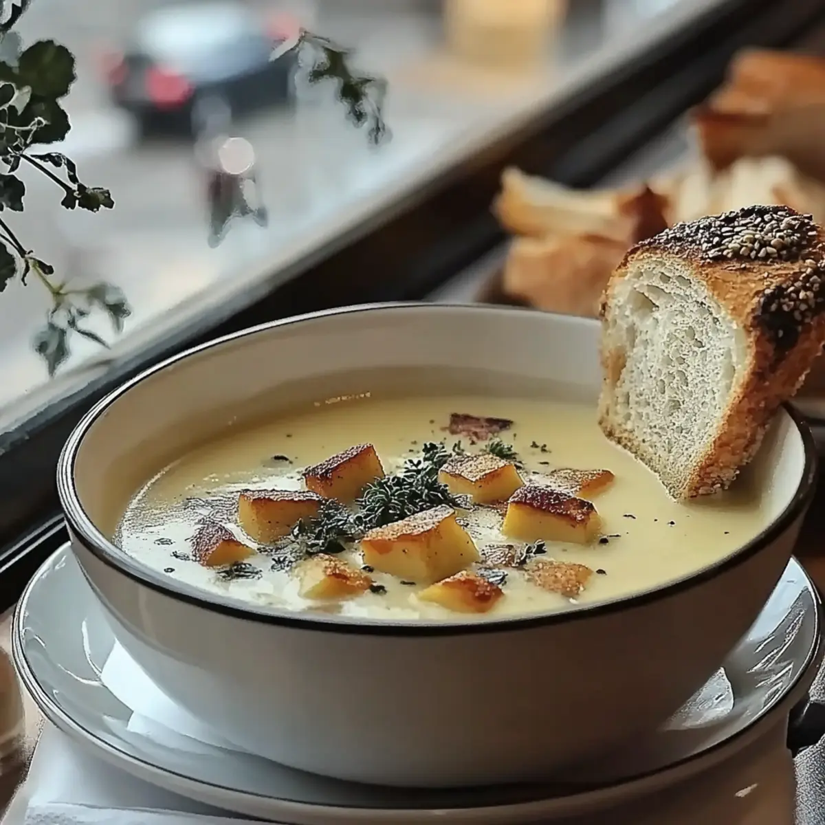 Country French Garlic Soup