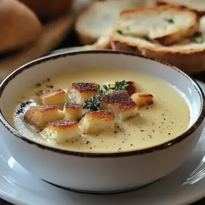 Country French Garlic Soup