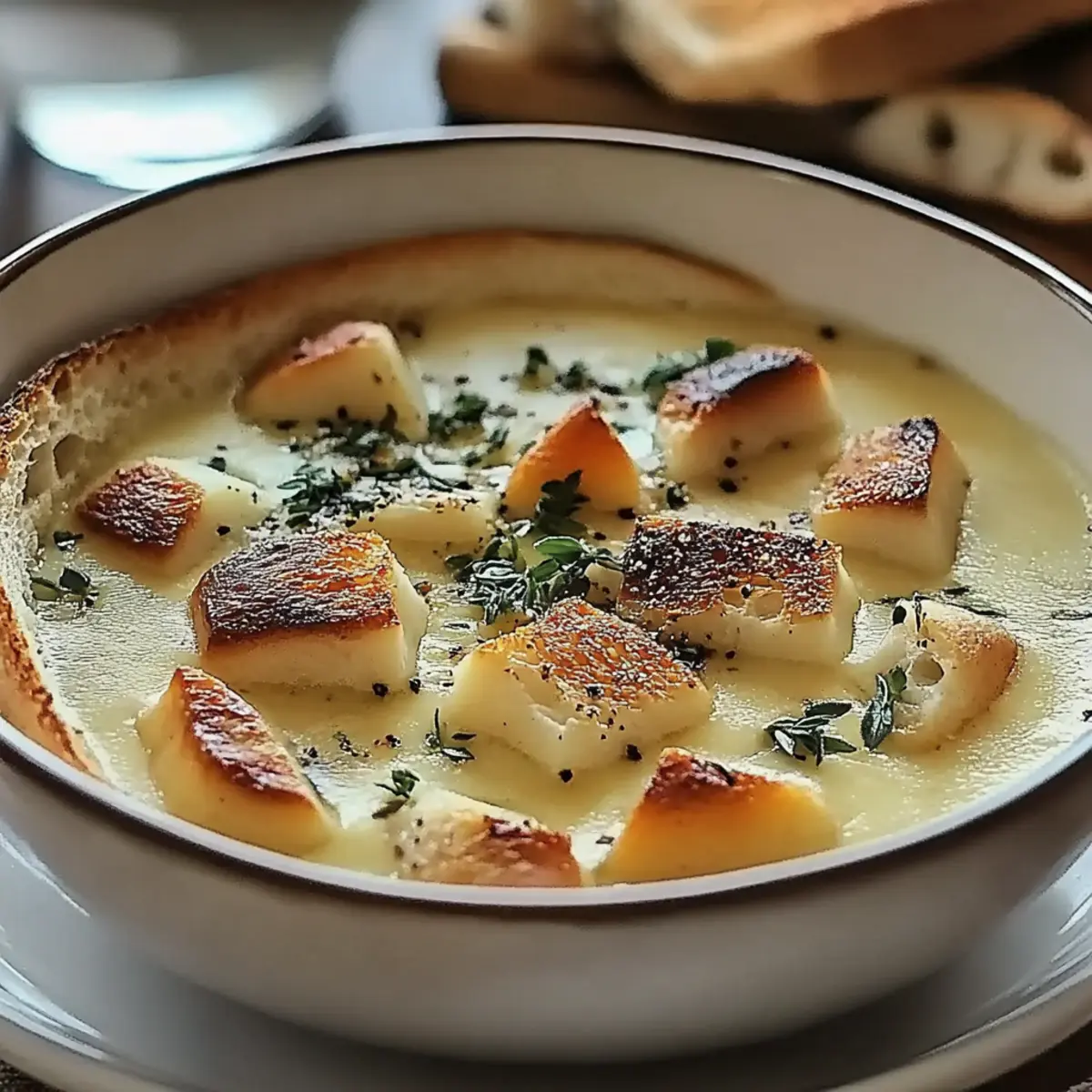 Country French Garlic Soup