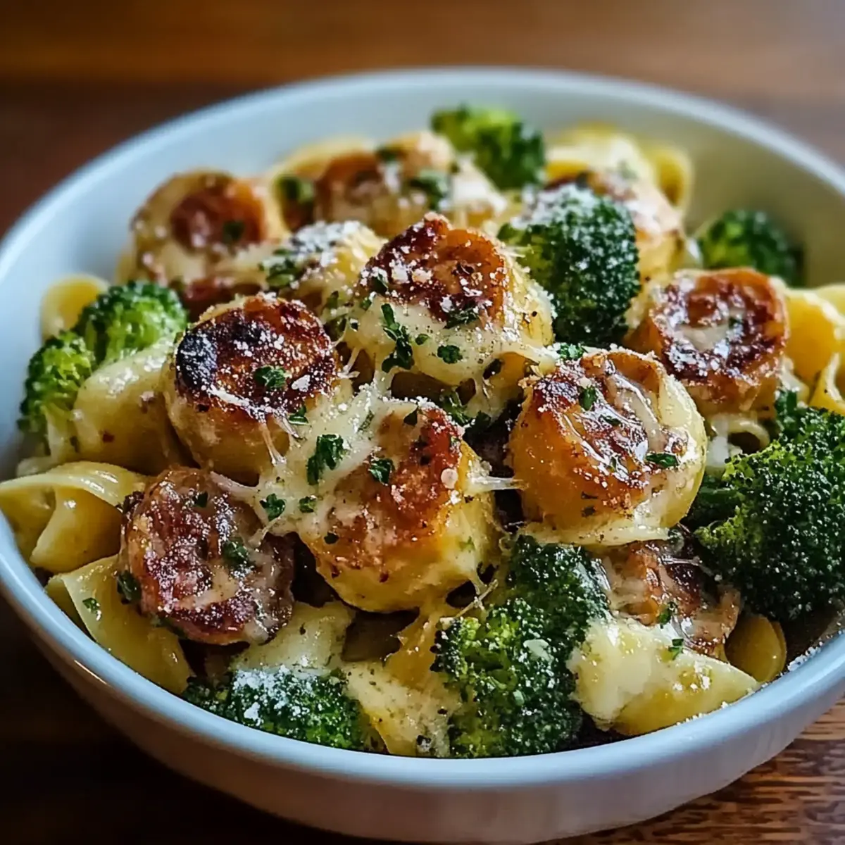 Creamy Garlic Parmesan Tortellini