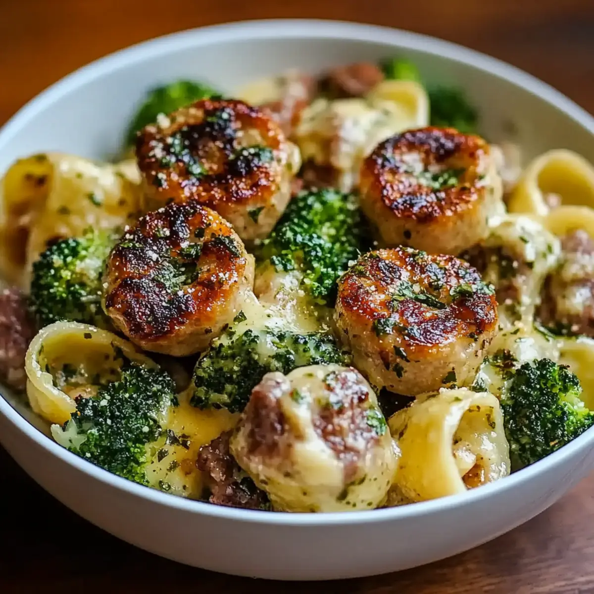 Creamy Garlic Parmesan Tortellini