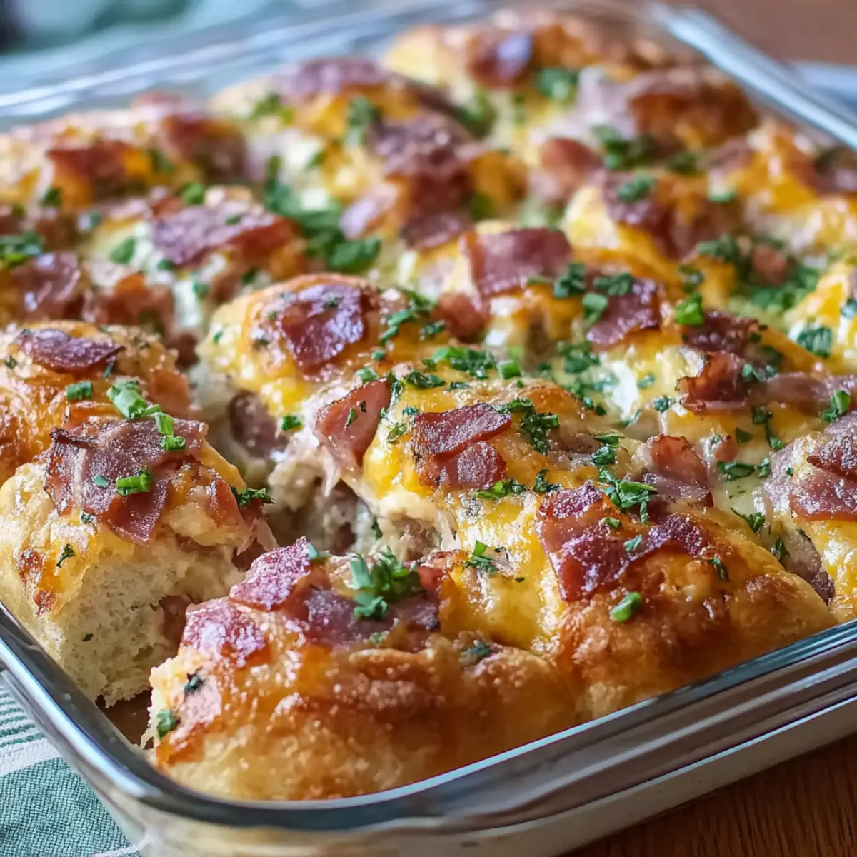 Crescent Roll Breakfast Casserole