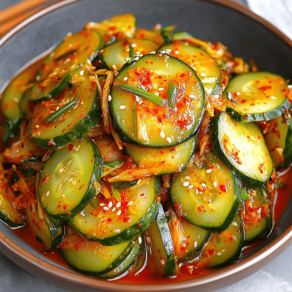 Cucumber Kimchi