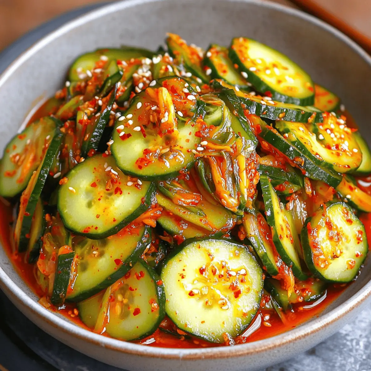 Cucumber Kimchi