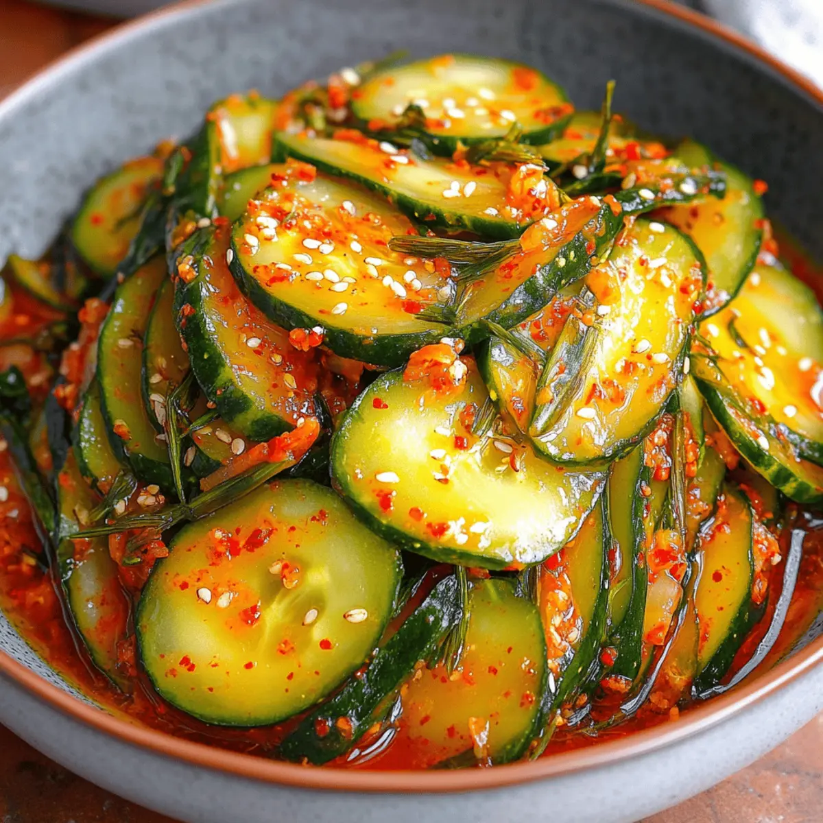 Cucumber Kimchi