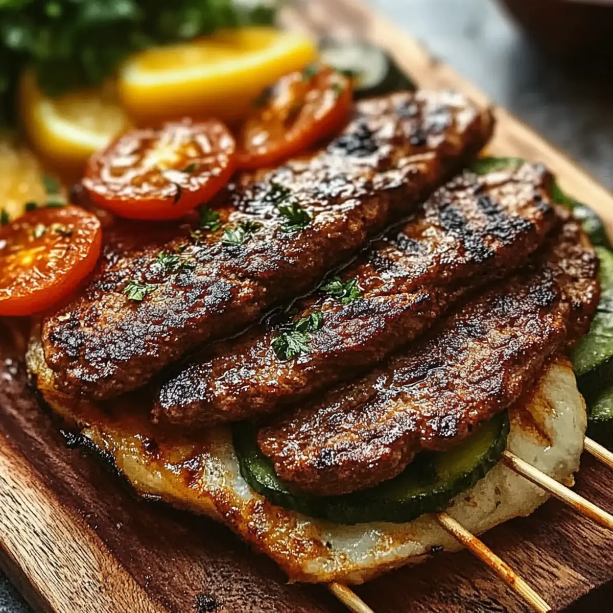 Greek Beef Souvlaki