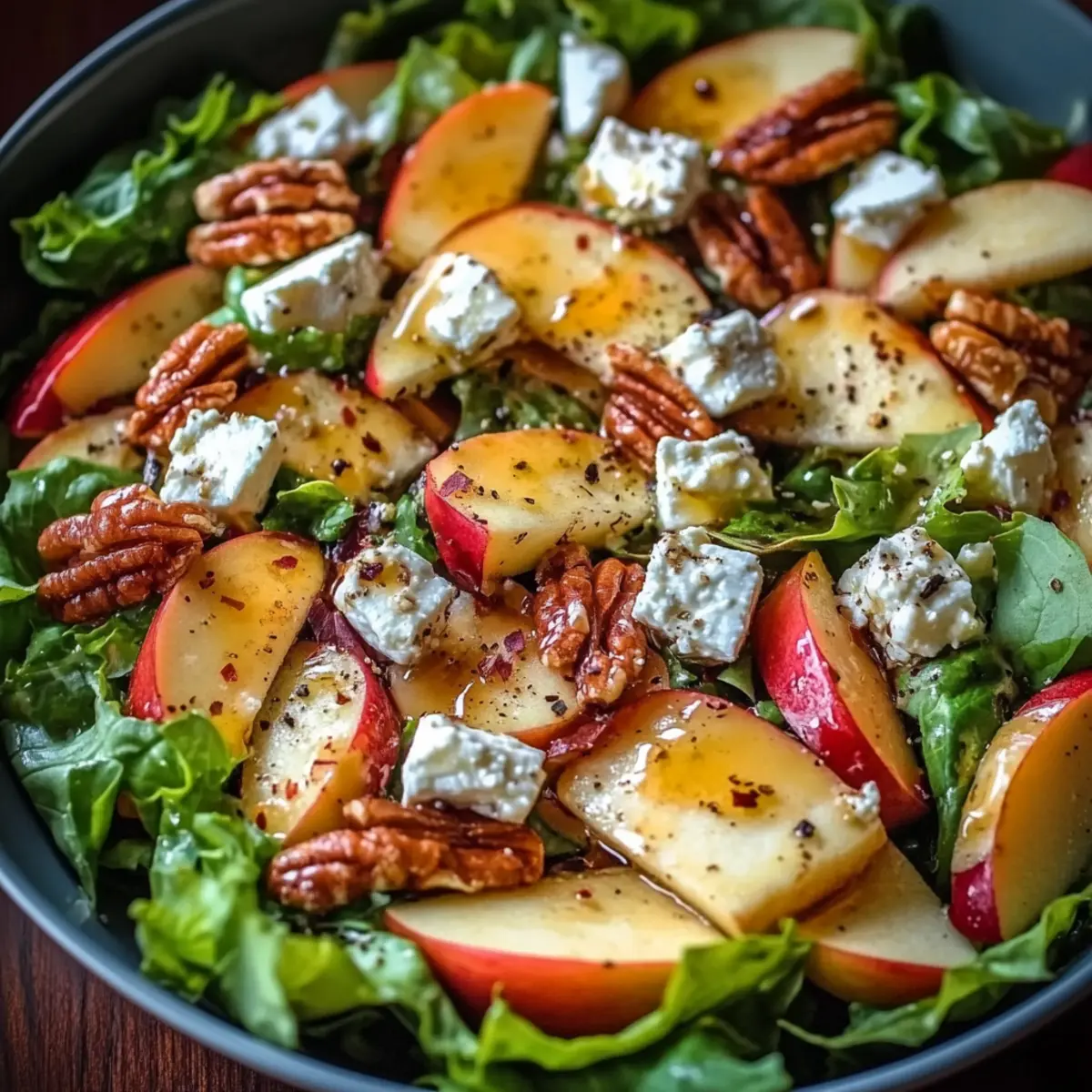 Harvest Honeycrisp Apple and Feta Salad