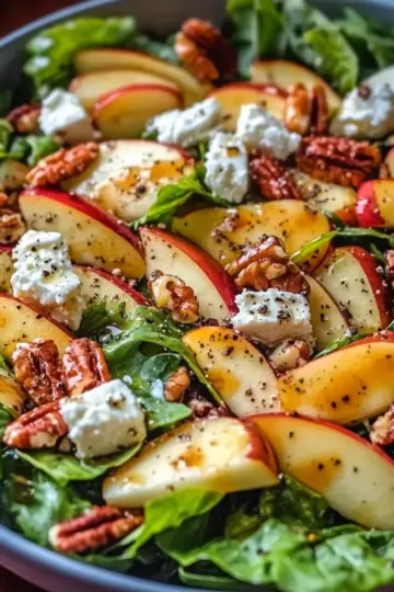 Harvest Honeycrisp Apple and Feta Salad