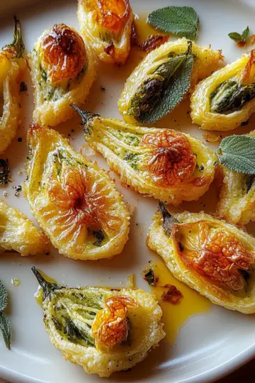 Healthy Pumpkin Blossoms