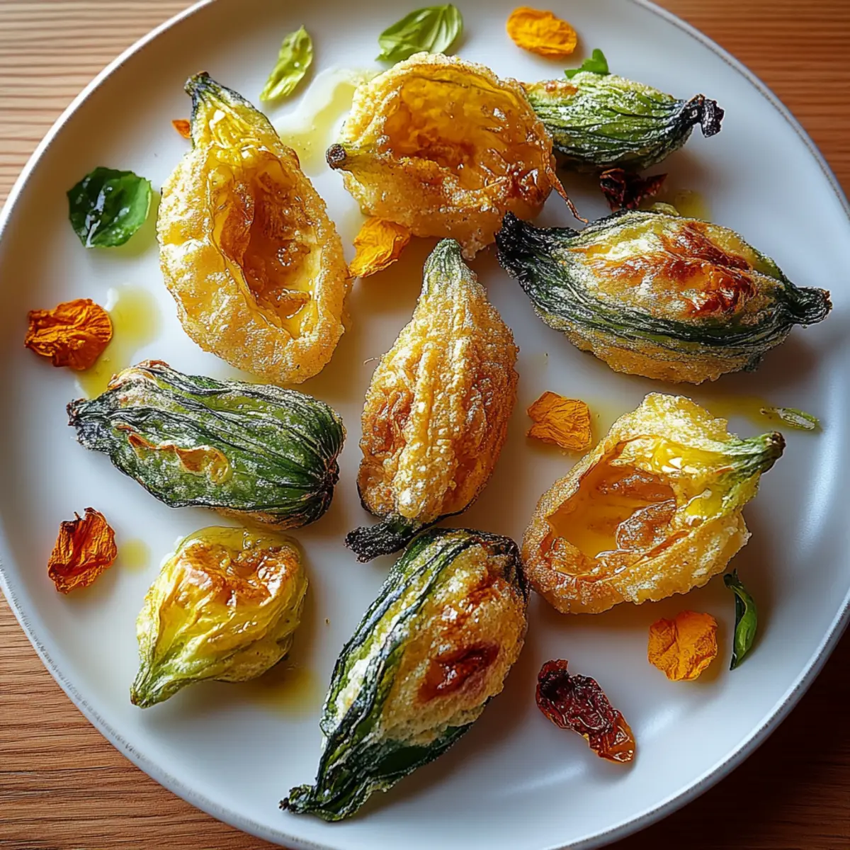Healthy Pumpkin Blossoms