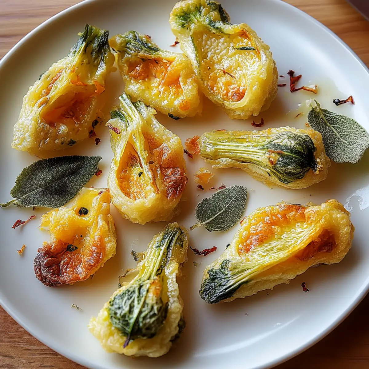 Healthy Pumpkin Blossoms