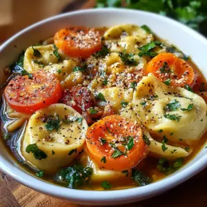Healthy Tortellini Soup