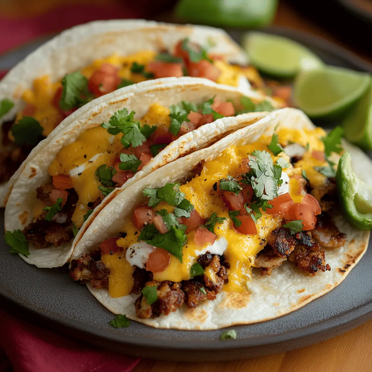 Hearty Mexican‑Style Breakfast Tacos