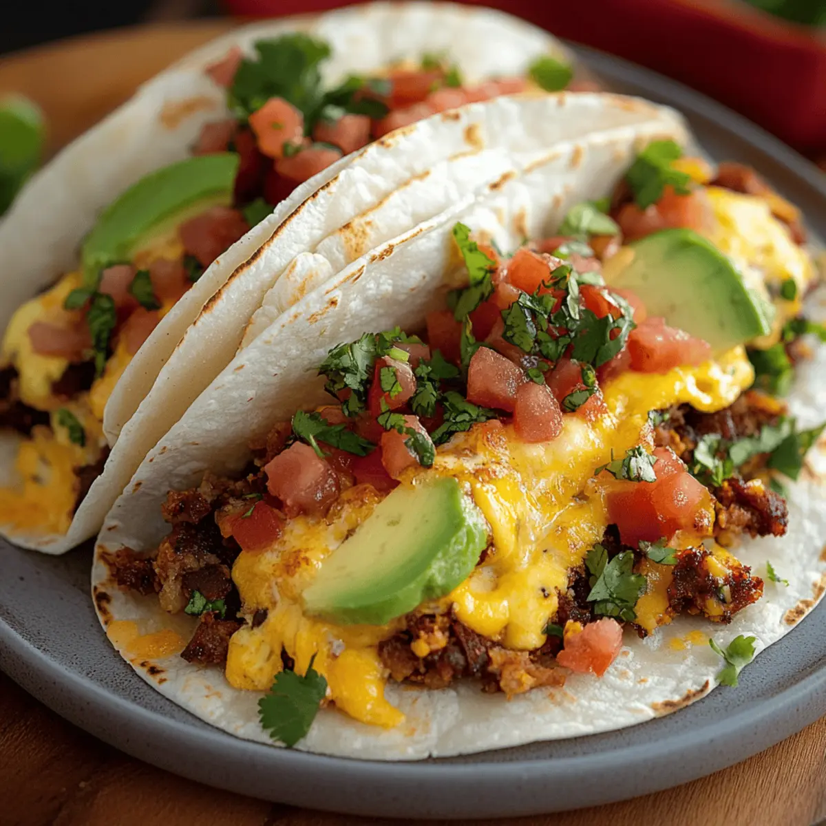 Hearty Mexican‑Style Breakfast Tacos