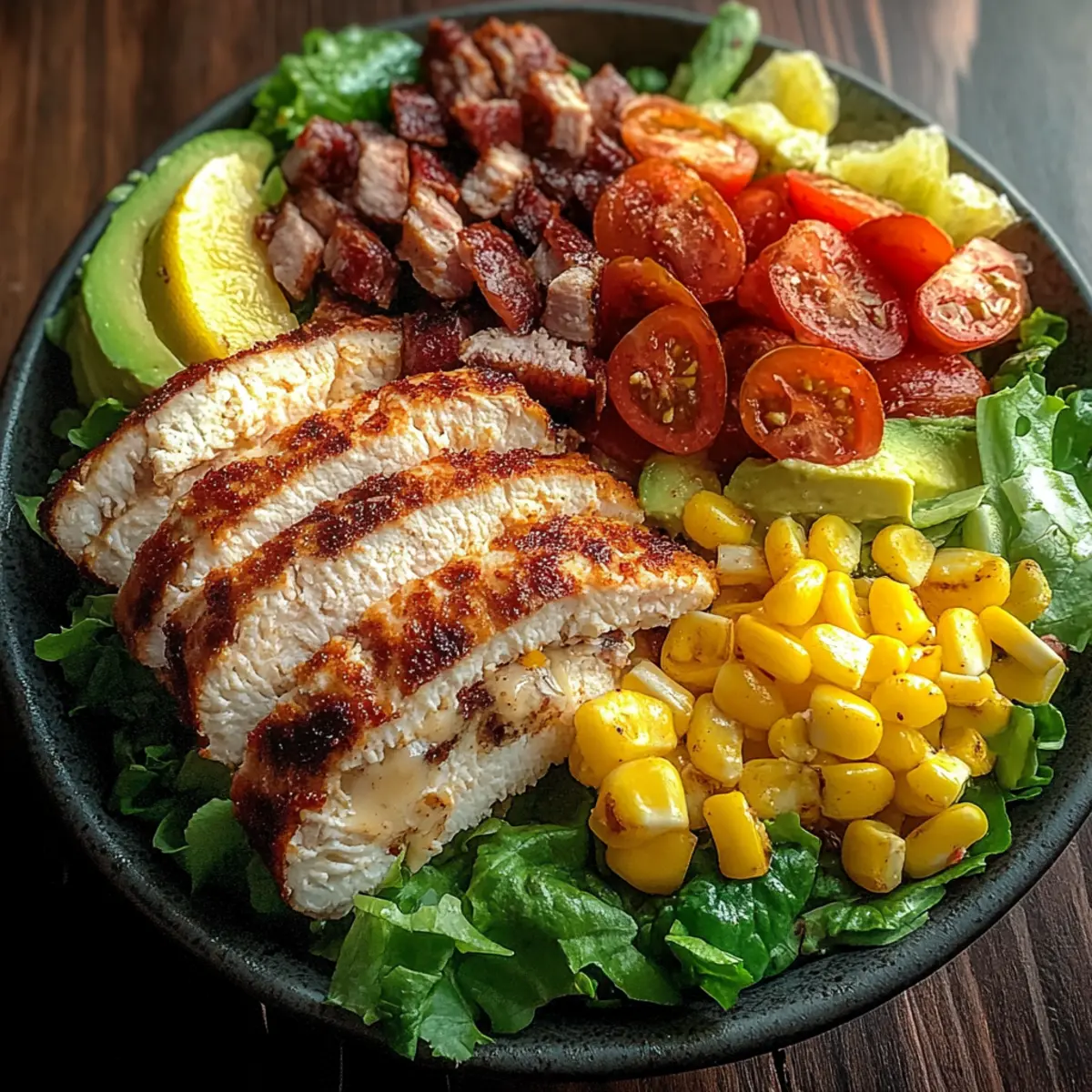 High Protein Southwest Chicken Salad