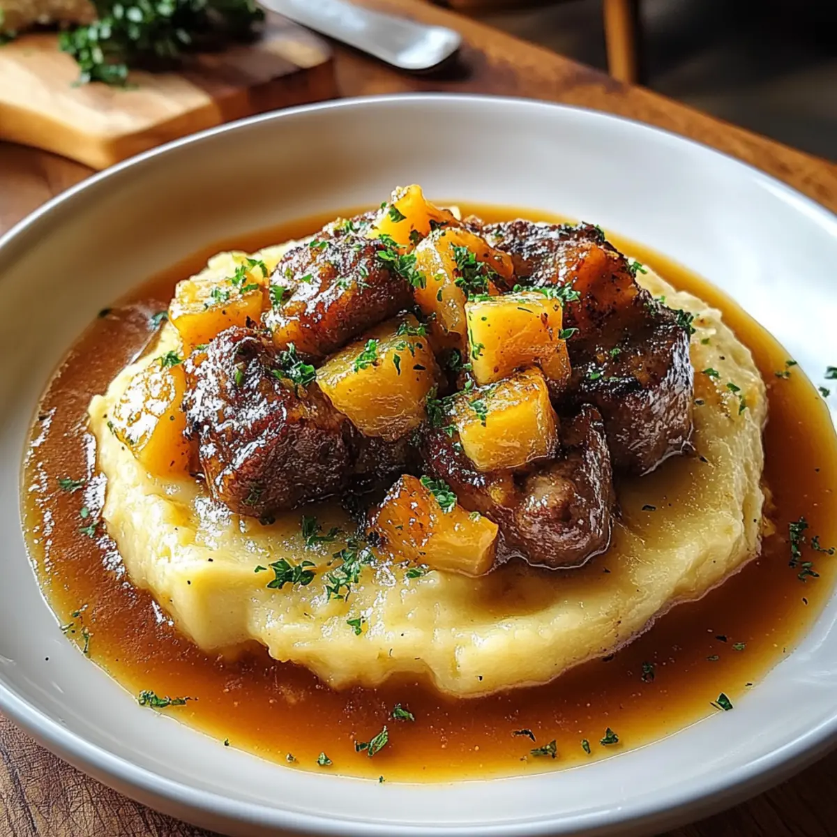 Irish Stew With Mashed Potatoes
